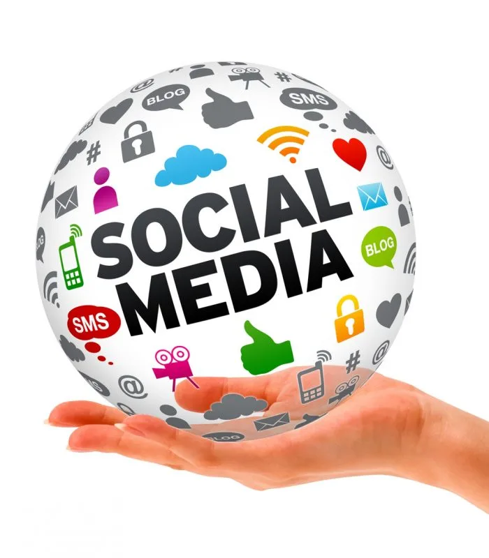 Social media advertising and digital marketing workspace