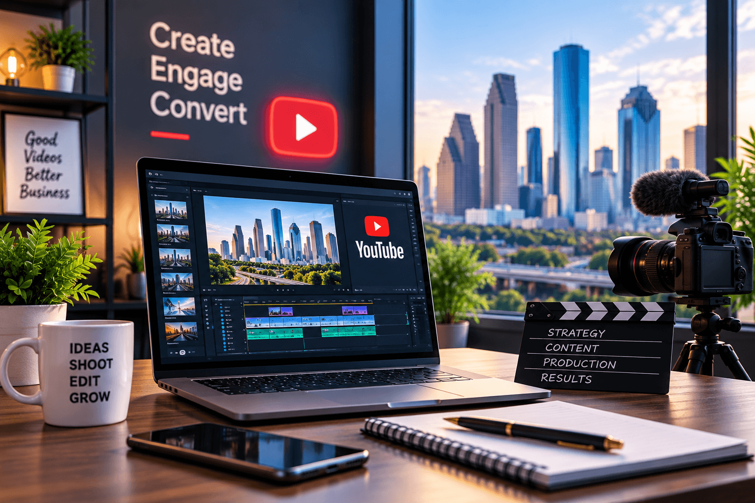 YouTube marketing services in Houston